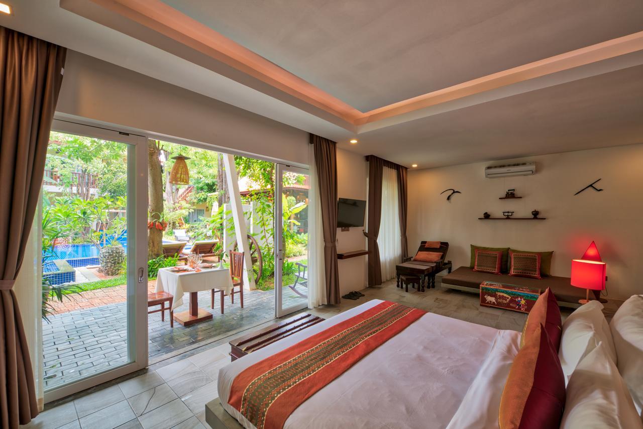 Mane Village Suites Siem Reap Exterior photo Deluxe Pool Access