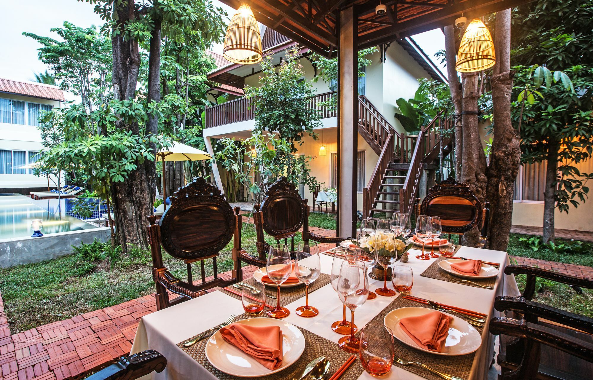 Mane Village Suites Siem Reap Exterior photo The restaurant at the hotel
